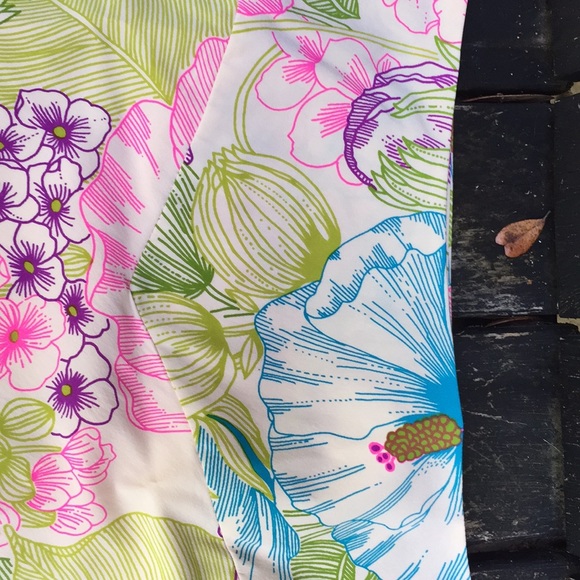 Tibi silk skirt with beautiful flower designs - Picture 5 of 6